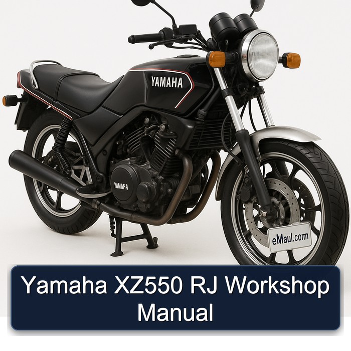 Yamaha XZ550 RJ Service Repair Workshop Manual PDF