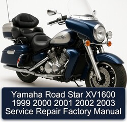 1999-2003 Yamaha AG200 Road Star XV1600 Service Repair Workshop Manual PDF