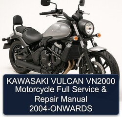 2004 Kawasaki Vulcan VN2000 Motorcycle -onwards Service Repair Workshop Manual PDF