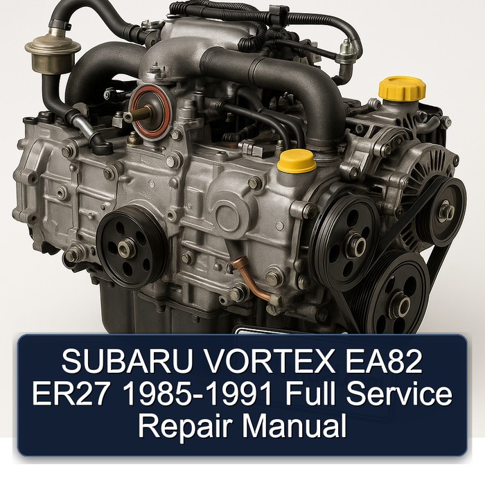 1985-1991 Subaru EA Series Vortex EA82 ER27 Service Repair Workshop Manual PDF