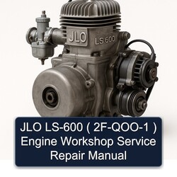 JLO LS 600 LS-600 ( 2f-qoo-1 ) Engine Service Repair Workshop Manual PDF