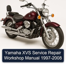 1997-2008 Yamaha XVS Models Service Repair Workshop Manual PDF