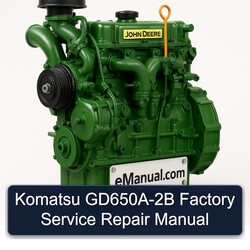 John Deere K Series Komatsu Gd650a-2b Service Repair Workshop Manual PDF