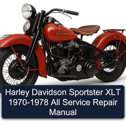 1970-1978 Harley Davidson Sportster XLT - All Service Repair Workshop Manual PDF