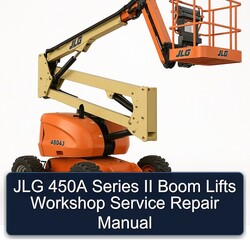 JLG 450A Series II Boom Lifts Service Repair Workshop Manual PDF