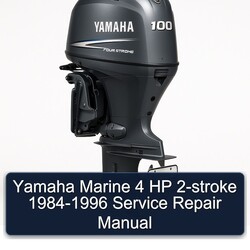 1984-1996 Yamaha Marine 4 HP 2-stroke Service Repair Workshop Manual PDF