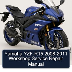 2008-2011 Yamaha YZF Models YZF-R15 Service Repair Workshop Manual PDF