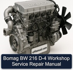 Deutz 2012 Bomag BW 216 D-4 Service Repair Workshop Manual PDF