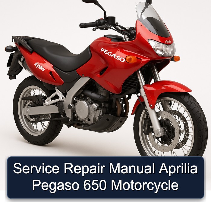 Aprilia Pegaso Models 650 Motorcycle Service Repair Workshop Manual PDF