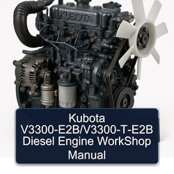 Kubota V3300-e2b/v3300-t-e2b Diesel Engine Service Repair Workshop Manual PDF