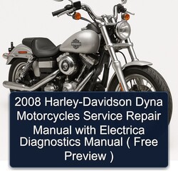 2008 Harley-davidson Dyna Motorcycles Electrica Diagnostics ( Free Preview ) Service Repair Workshop Manual PDF