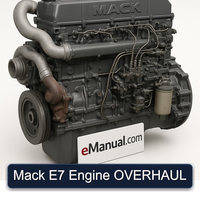 Mack E7 Engine Service Repair Workshop Manual PDF