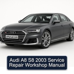 2003 Audi S8 Service Repair Workshop Manual PDF