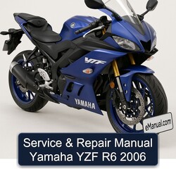 2006 Yamaha YZF Models R6 Service Repair Workshop Manual PDF