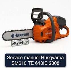 2008 Manuel Husqvarna SM610 Te 610IE Service Repair Workshop Manual PDF