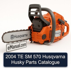2004 TE SM 570 Husqvarna Husky Parts Catalog PDF
