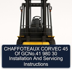 Chaffoteaux Corvec 45 Gcno.41 980 30 Installation Servicing Service Repair Workshop Manual PDF
