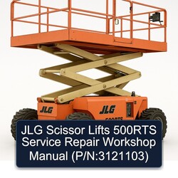 JLG Scissor Lifts 500RTS (p/n:3121103) Service Repair Workshop Manual PDF