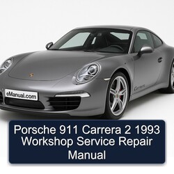 1993 Porsche 911 Carrera 2 Service Repair Workshop Manual PDF