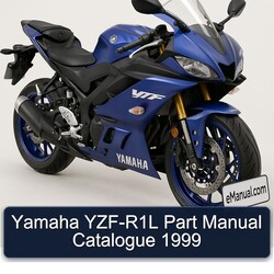1999 Yamaha YZF Models YZF-R1L Parts Catalog PDF