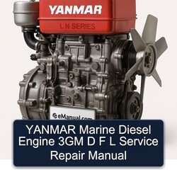 YANMAR 3GM-DFL Marine Dieselmotor - Service- und Reparaturhandbuch