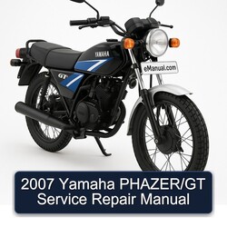 2007 Yamaha GT Phazer/ Service Repair Workshop Manual PDF