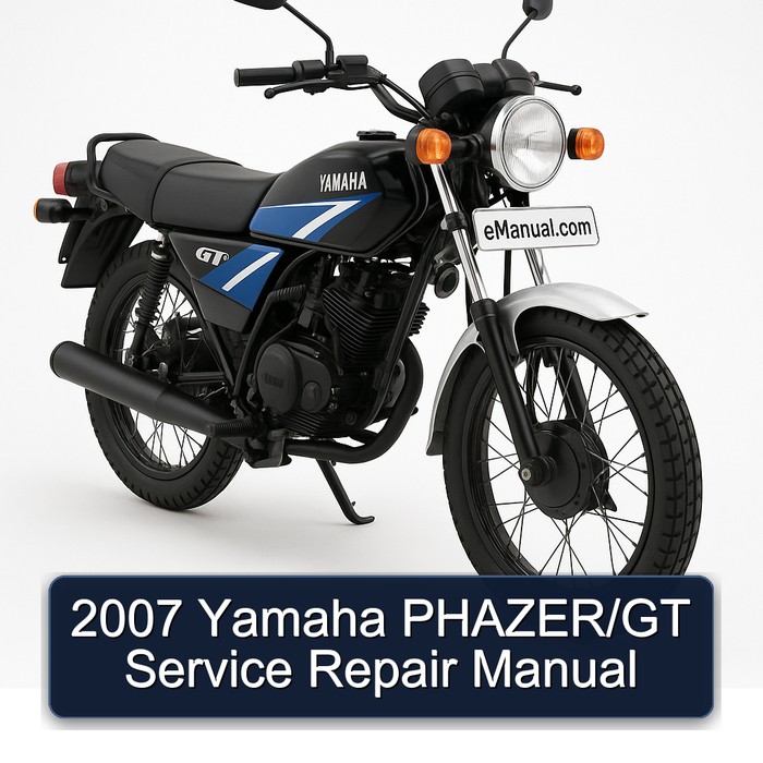 2007 Yamaha GT Phazer/ Service Repair Workshop Manual PDF