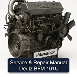 Deutz 1015 Bfm Service Repair Workshop Manual PDF