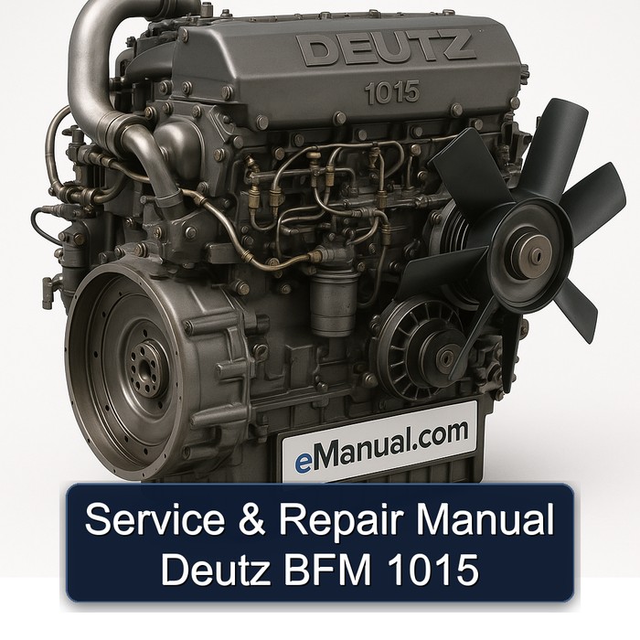 Deutz 1015 Bfm Service Repair Workshop Manual PDF