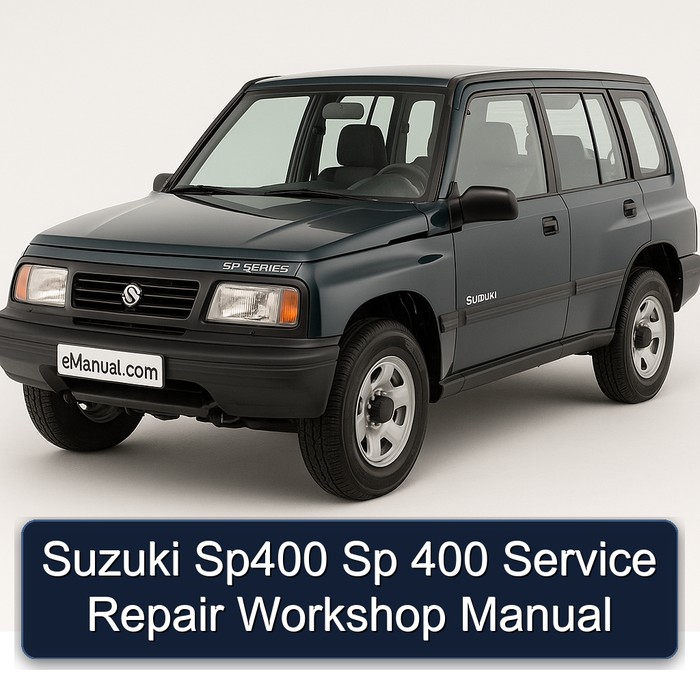 Suzuki SP Series SP400 400 Service Repair Workshop Manual PDF
