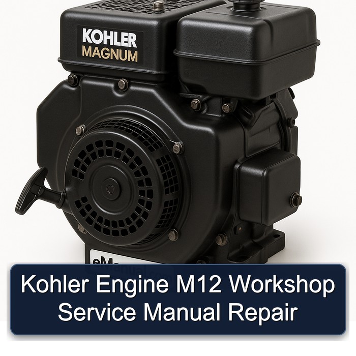 Kohler Magnum Models Engine M12 Service Repair Workshop Manual PDF