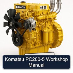 Komatsu PC200-5 Service Repair Workshop Manual PDF