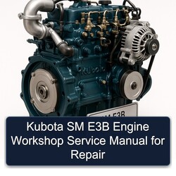 Kubota SM E3B Engine Service Repair Workshop Manual PDF
