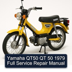 1979 Yamaha QT50 MA50 QT 50 Service Repair Workshop Manual PDF
