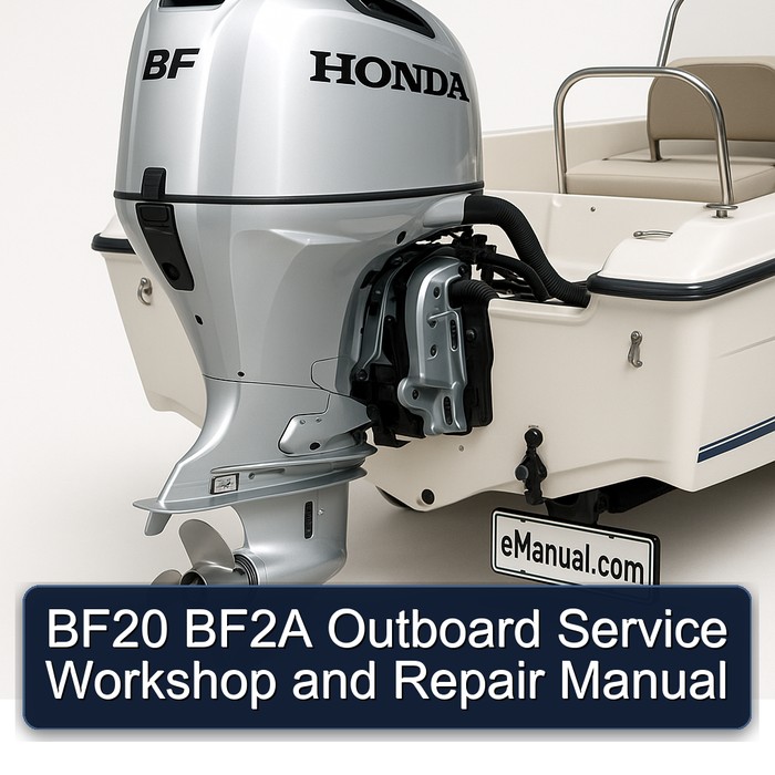 BF20 BF2A Outboard Service Repair Workshop Manual PDF
