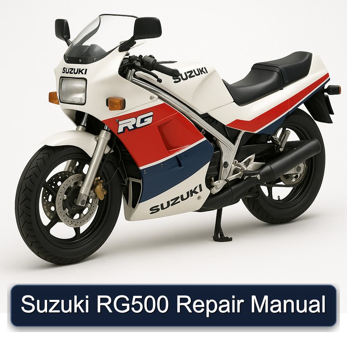 Suzuki RG Series RG500 Service Repair Workshop Manual PDF