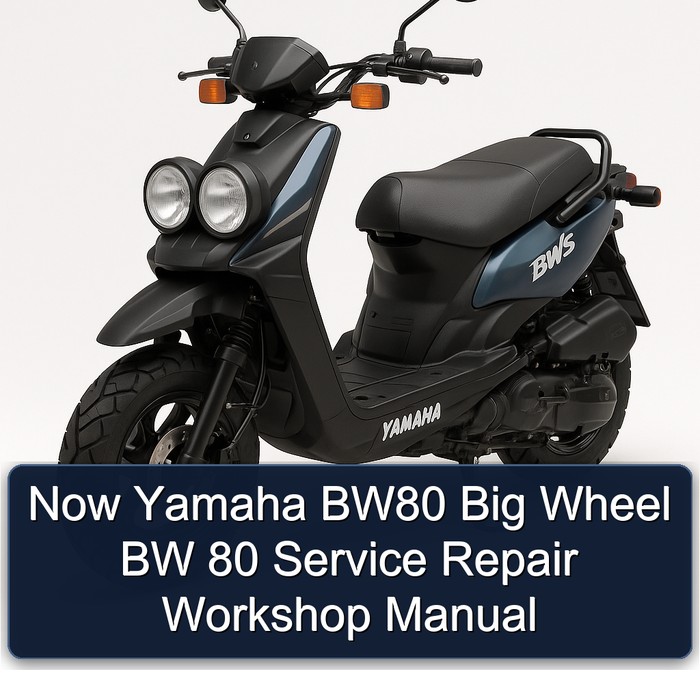 Yamaha BW Models Now BW80 Big Wheel 80 Service Repair Workshop Manual PDF