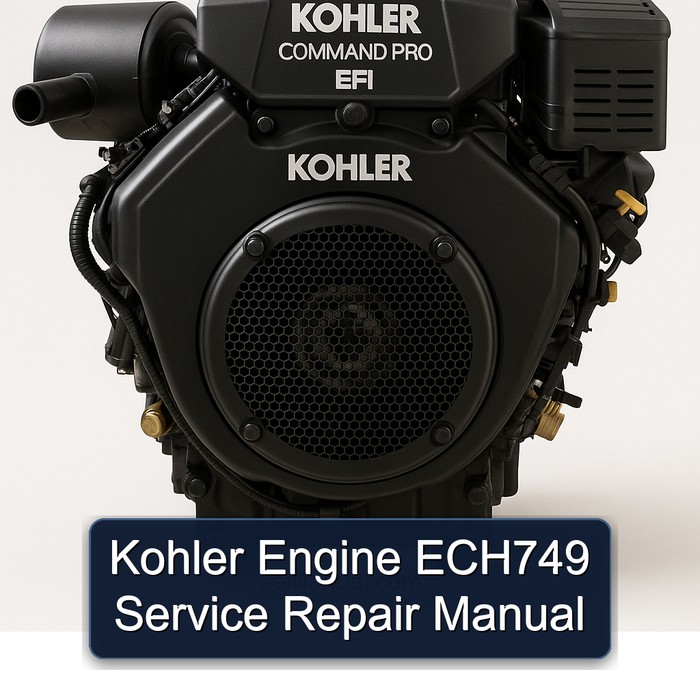 Kohler Command Pro EFI Models Engine ECH749 Service Repair Workshop Manual PDF