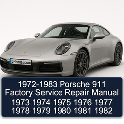 1972-1983 Porsche 911 Service Repair Workshop Manual PDF