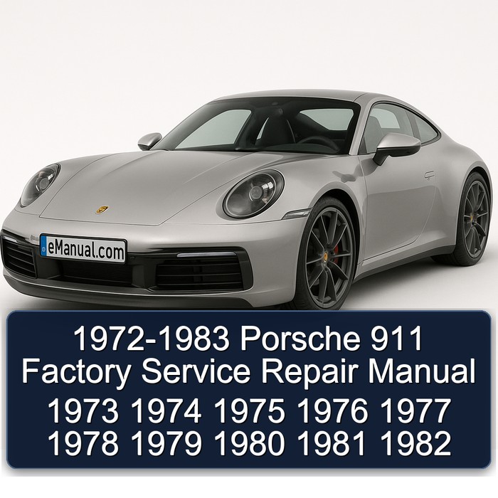 1972-1983 Porsche 911 Service Repair Workshop Manual PDF
