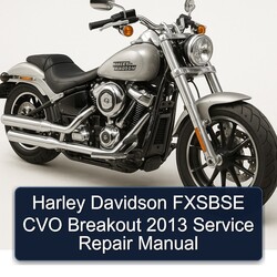 2013 Harley Davidson Fxsbse CVO Breakout Service Repair Workshop Manual PDF