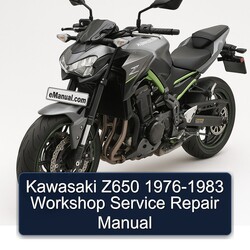1976-1983 Kawasaki Z Series Z650 Service Repair Workshop Manual PDF