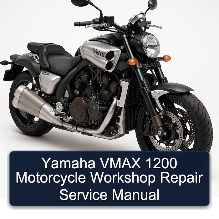 Yamaha Vmax 1200 Motorcycle Service Repair Workshop Manual PDF