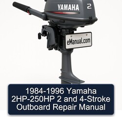 1984-1996 Yamaha 2HP-250HP 2 4-stroke Outboard Service Repair Workshop Manual PDF