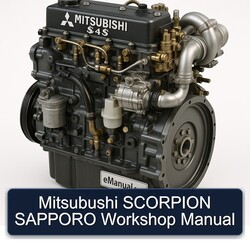 Mitsubishi S 4 Series Mitsubushi Scorpion Sapporo Service Repair Workshop Manual PDF