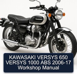 2006-2017 Kawasaki Versys 650 1000 ABS 17 Service Repair Workshop Manual PDF