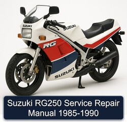 1985-1990 Suzuki RG Series RG250 Service Repair Workshop Manual PDF