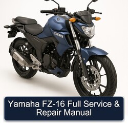 Yamaha FZ-16 Full Service & Repair Manual 