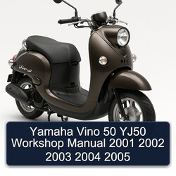 2001-2005 Yamaha Vino 50 YJ50 Service Repair Workshop Manual PDF