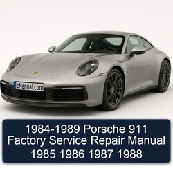1984-1989 Porsche 911 Service Repair Workshop Manual PDF